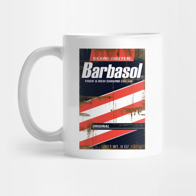 Barbasol Jurassic DNA Shave Cream by Jurassic Merch